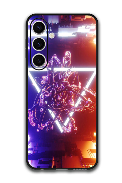 Theodor جراب واقٍ مضاد للخدش والصدمات لهاتف Samsung Galaxy S24 FE triangle_cl...