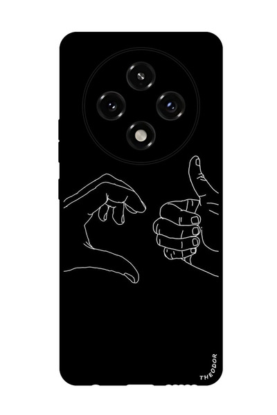 Theodor جراب واقٍ مضاد للخدش والصدمات لهاتف Oppo A3 Pro، مع إعجاب