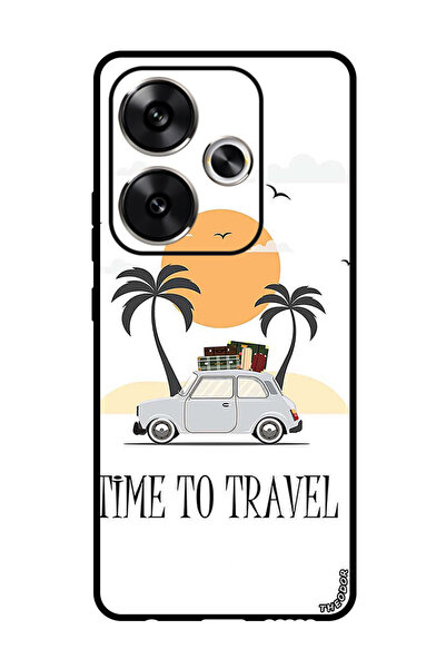 Theodor جراب واقٍ مضاد للخدش والصدمات لهاتف Xiaomi Redmi Turbo 3 - وقت السفر - فيكتور