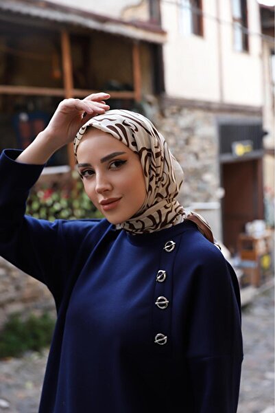 KUQOS Φουλάρι με σχέδια Meftun