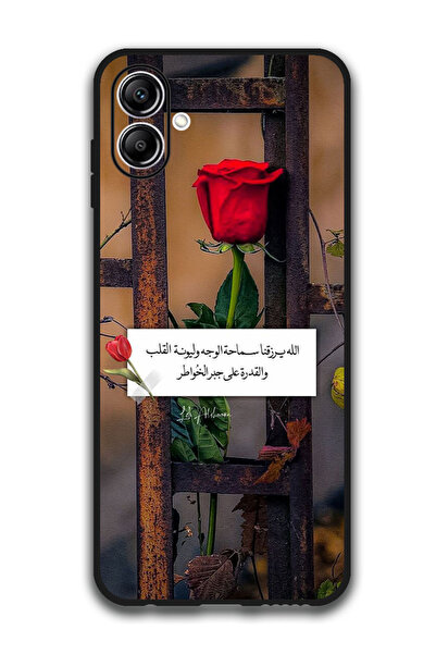 Theodor جراب واقٍ مضاد للخدش والصدمات لهاتف سامسونج جالاكسي A06 بتصميم عربي (100)