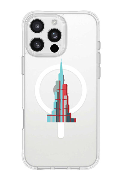 Theodor جراب ماج سيف لهاتف آيفون 16 برو ماكس، غطاء حماية مقاوم للصدمات - برج ...