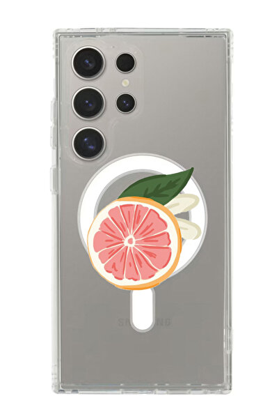 Theodor غلاف لهاتف Samsung Galaxy S24 Ultra متوافق مع MagSafe، غطاء ممتص للصد...