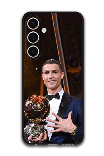 Theodor جراب واقٍ مضاد للخدش والصدمات لهاتف Samsung Galaxy S24 FE كأس رونالدو