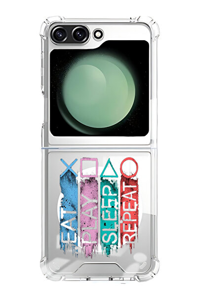 Theodor غلاف لهاتف Samsung Galaxy Z Flip 6 متوافق مع MagSafe، جراب مقاوم للصد...