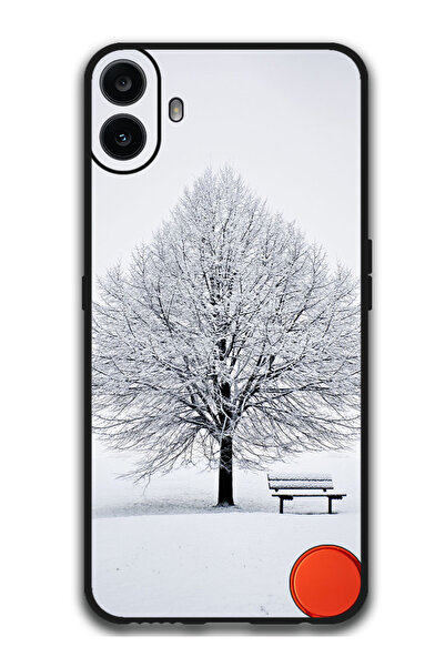 Theodor جراب واقٍ مضاد للخدش والصدمات لهاتف CMF 1 bench_snow_winter