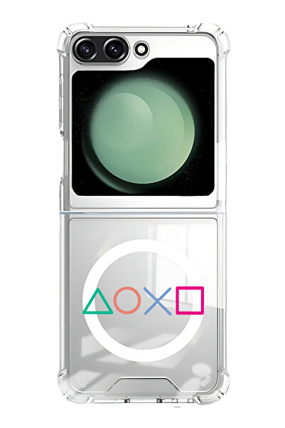 Theodor Case for Samsung Galaxy Z Flip 5 Compatible with MagSafe, Shockproof ...