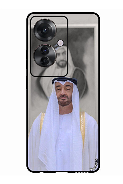 Theodor جراب واقٍ مضاد للخدش والصدمات لهاتف Oppo F25 Pro محمد بن زايد