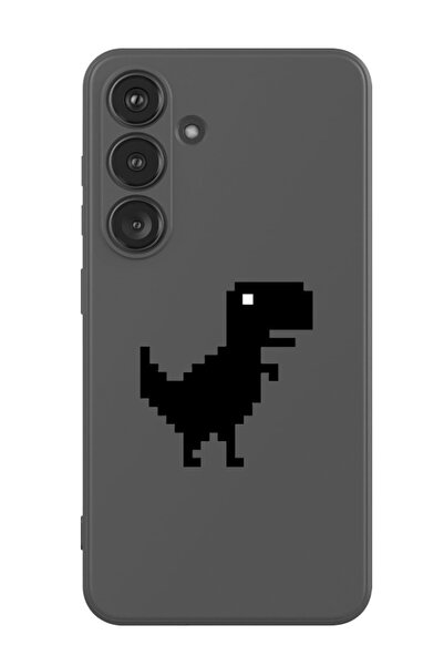 Theodor غطاء حماية سائل من السيليكون المقاوم للصدمات لهاتف سامسونج جالاكسي S24 (أزرق) - أوفلاين دينو