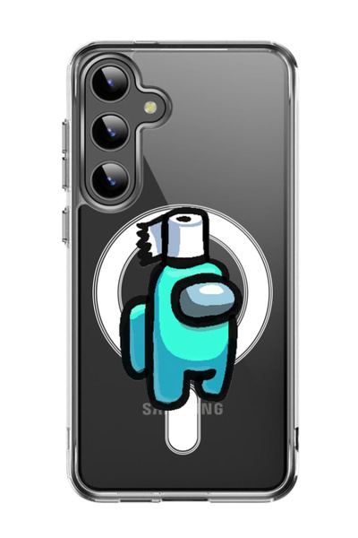 Theodor غلاف لهاتف Samsung Galaxy S24 متوافق مع MagSafe، غطاء ممتص للصدمات مق...