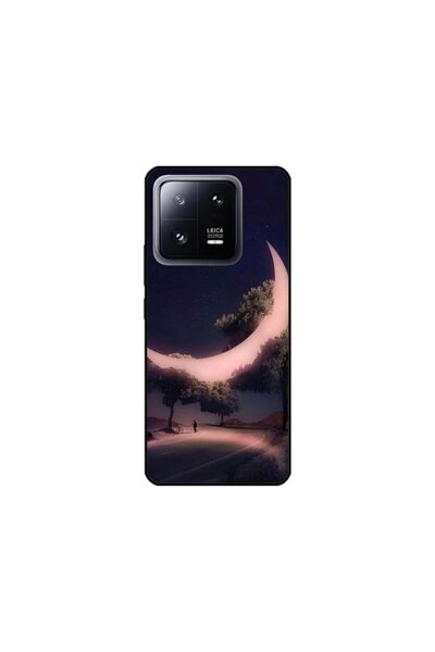 Atlas Husa personalizata pentru Xiaomi 13 Pro, Moon in the Trees, S1D1M0331