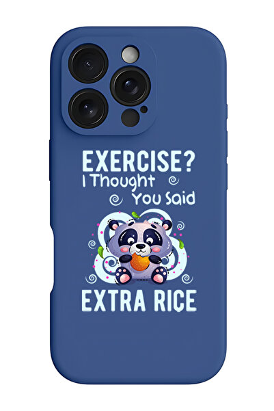 Theodor iPhone 16 Pro Blue Protective Liquid Silicone Shockproof Case - Extra...