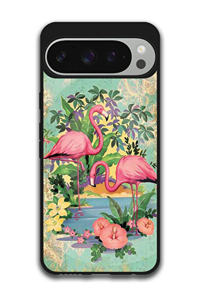 Theodor جراب واقٍ مضاد للخدش والصدمات لهاتف Google Pixel 9 Pro بتصميم طيور ال...