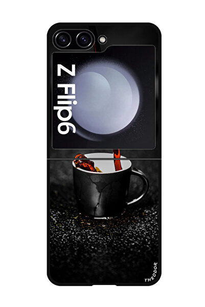 Theodor جراب واقٍ مضاد للخدش والصدمات لهاتف Samsung Galaxy Z Flip 6