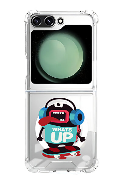 Theodor غلاف لهاتف Samsung Galaxy Z Flip 6 متوافق مع MagSafe، غطاء ممتص للصدم...