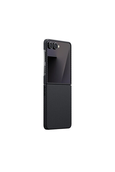 PITAKA Galaxy Z Flip 7 Uyumlu Kılıf M-safe Şarjlı 600D Aramid Ultra-Slim Clas...