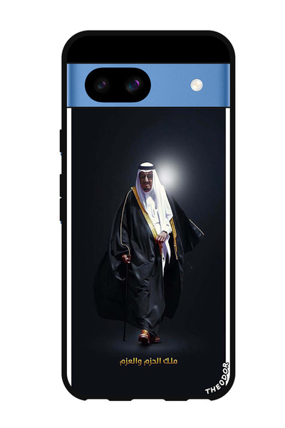 Theodor غطاء حماية مضاد للخدش والصدمات لهاتف جوجل بيكسل 8a الملك سلمان