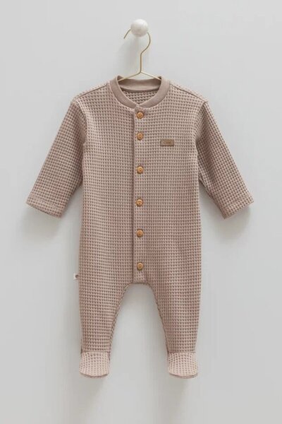 Caramell Soft Teddy Jumpsuit - Brown