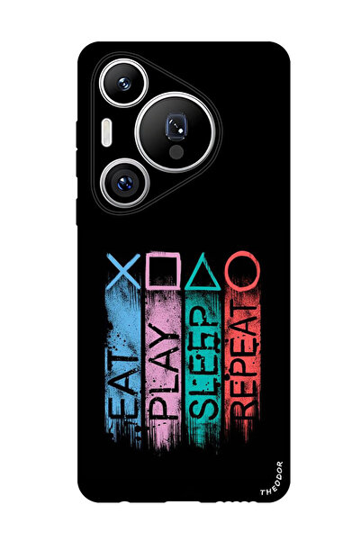 Theodor جراب واقٍ مضاد للخدش والصدمات لهاتف هواوي بيورا 70 برو بلس إيت بلا