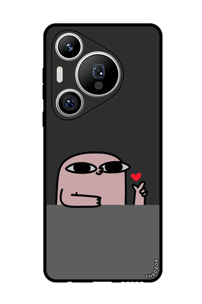 Theodor جراب واقٍ مضاد للخدش والصدمات لهاتف هواوي بيورا 70 برو بلس سناب