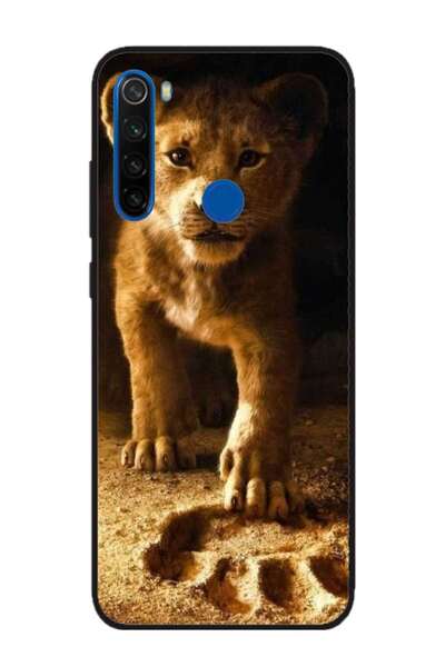 Atlas Husa personalizata si Folie de Silicon Xiaomi Redmi Note 8T, Lion King ...