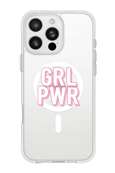 Theodor جراب ماج سيف لهاتف آيفون 16 برو ماكس، غطاء حماية مقاوم للصدمات - جيرل...