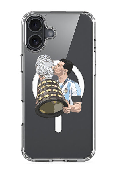 Theodor جراب ماجسيف متوافق مع آيفون 16، غطاء ممتص للصدمات للهاتف - ميسي