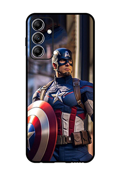 Theodor Protective Case Anti Scratch Shock Proof Bumper Cover For Samsung Galaxy A35 Captain America 2