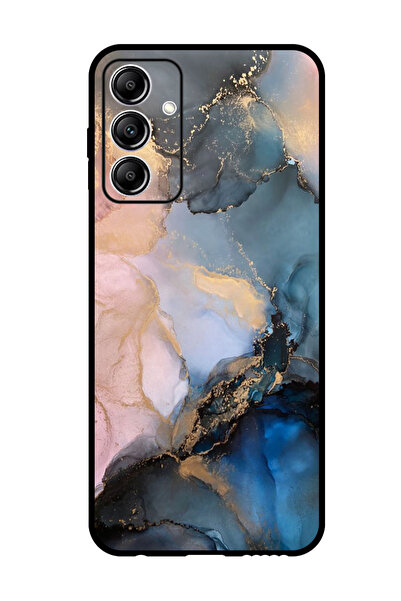 Theodor جراب واقٍ مضاد للخدش والصدمات لهاتف Samsung Galaxy A15 5G رخامي ملون (2)