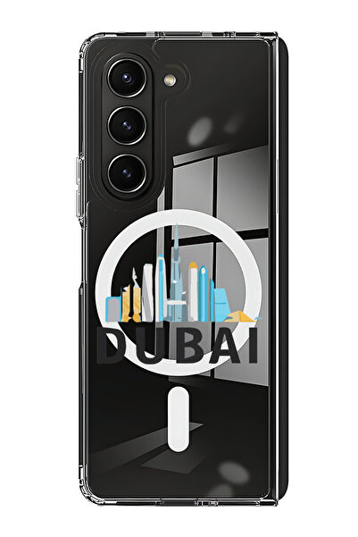 Theodor غلاف لهاتف Samsung Galaxy Z Fold 6 متوافق مع MagSafe، غطاء ممتص للصدم...