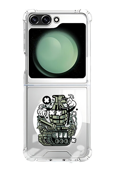 Theodor Case for Samsung Galaxy Z Flip 5 Compatible with MagSafe, Shockproof ...
