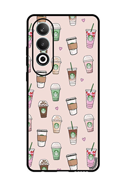 Theodor جراب واقٍ مضاد للخدش والصدمات لهاتف OnePlus Nord CE 4 بأنماط القهوة