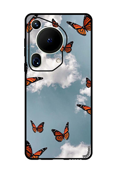 Theodor جراب واقٍ مضاد للخدش والصدمات لهاتف هواوي بيورا 70 ألترا باترفيز