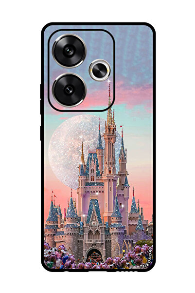 Theodor جراب واقٍ مضاد للخدش والصدمات لهاتف Xiaomi Redmi Turbo 3 بتصميم قلعة ...