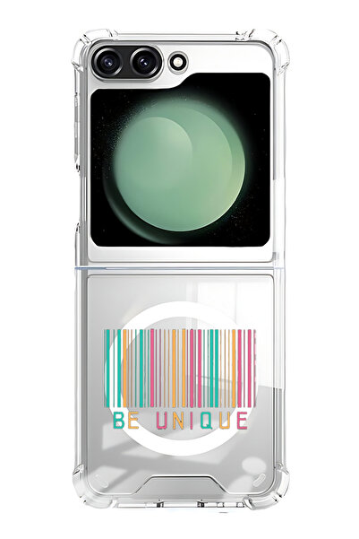 Theodor غلاف لهاتف Samsung Galaxy Z Flip 6 متوافق مع MagSafe، غطاء ممتص للصدم...