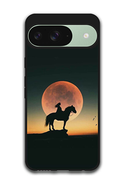 Theodor جراب واقٍ مضاد للخدش والصدمات لهاتف Google Pixel 9 بتصميم غروب الشمس ...