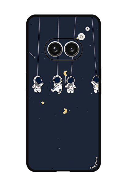 Theodor جراب واقٍ مضاد للخدش والصدمات لهاتف Nothing Phone (2a) من رواد الفضاء