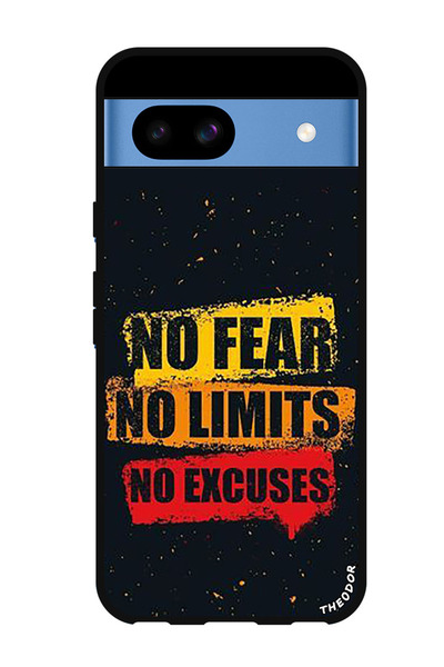 Theodor جراب واقٍ مضاد للخدش والصدمات لهاتف Google Pixel 8a، لا خوف ولا حدود