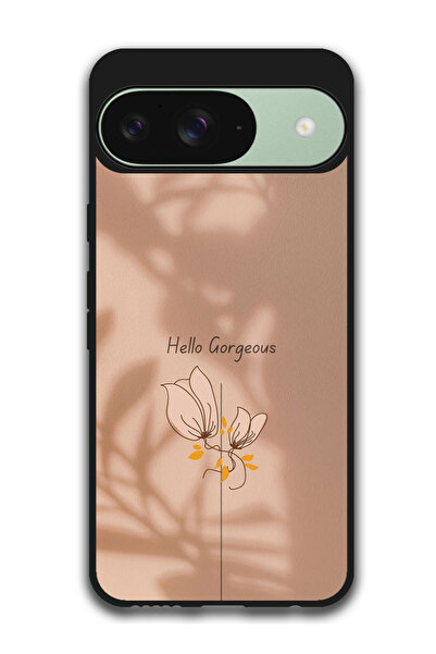 Theodor جراب واقٍ مضاد للخدش والصدمات لهاتف Google Pixel 9، مرحبًا بالجميل