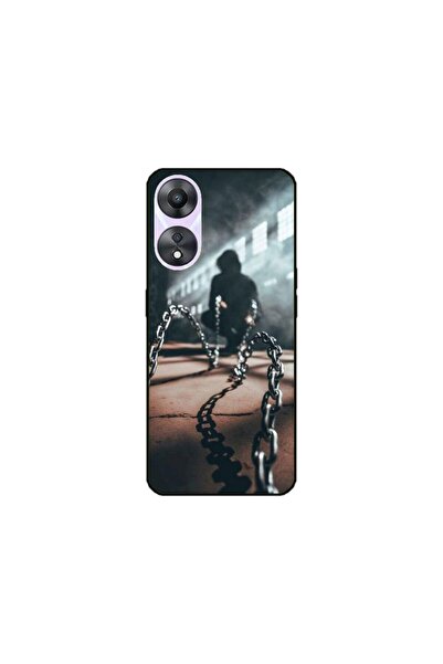 Atlas Husa personalizata si Folie de Silicon pentru OPPO A78, Chain Man, S1D1...