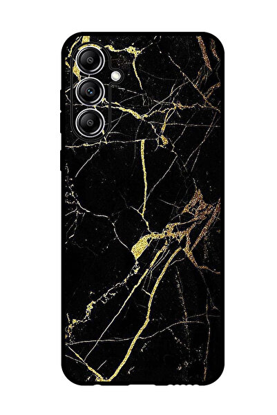 Theodor جراب واقٍ مضاد للخدش والصدمات لهاتف Samsung Galaxy M15 بملمس رخامي