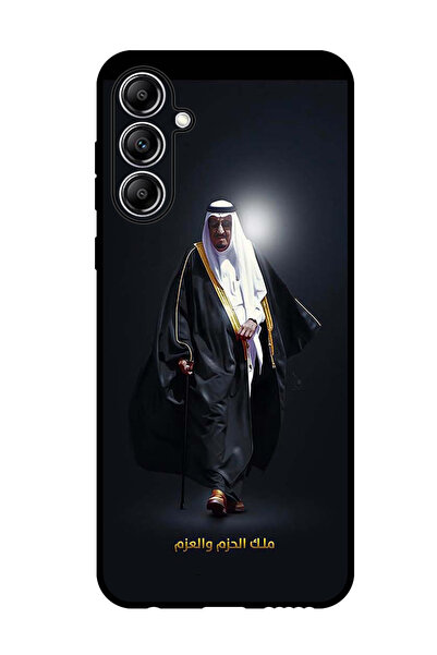 Theodor جراب واقٍ مضاد للخدش والصدمات لهاتف سامسونج جالاكسي F15 الملك سلمان