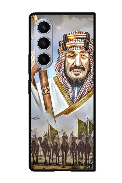 Theodor جراب واقٍ مضاد للخدش والصدمات لهاتف سامسونج جالاكسي زد فولد 6 - سعودي...