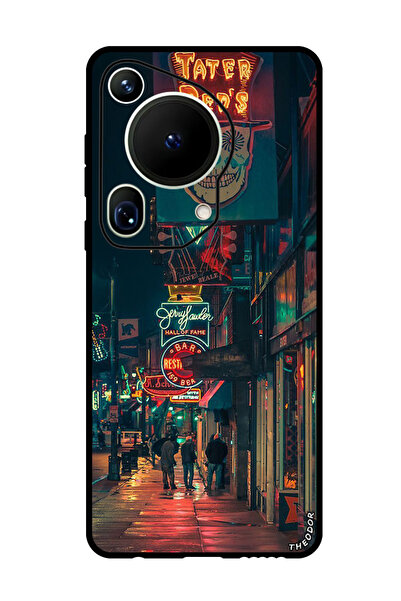 Theodor جراب واقٍ مضاد للخدش والصدمات لهاتف هواوي بيورا 70 ألترا نايت ماركت