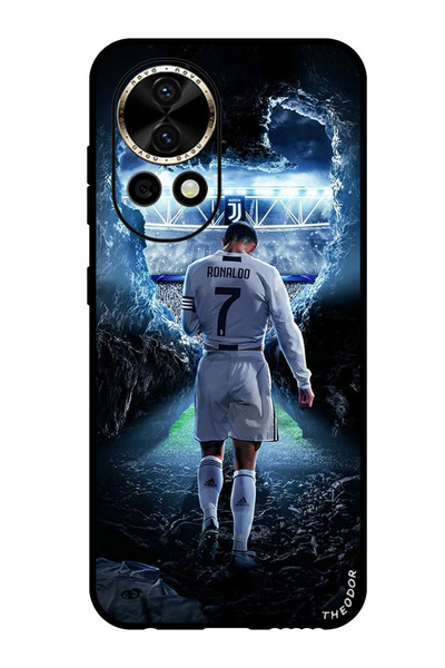 Theodor جراب واقٍ مضاد للخدش والصدمات لهاتف هواوي نوفا 12 برو رونالدو