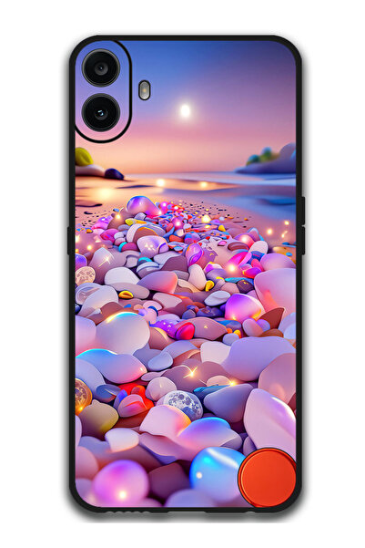 Theodor جراب واقٍ مضاد للخدش والصدمات لهاتف Nothing CMF Phone 1 Glow Stones 3