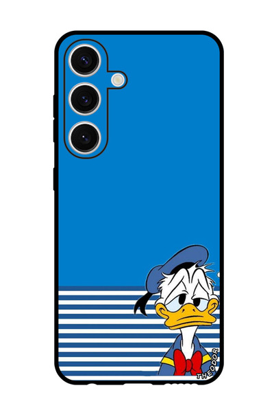 Theodor جراب واقٍ مضاد للخدش والصدمات لهاتف سامسونج جالاكسي S24، دونالد حزين