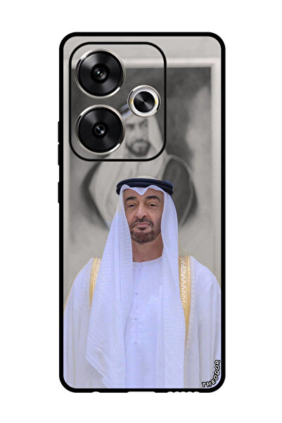 Theodor جراب واقٍ مضاد للخدش والصدمات لهاتف شاومي ريدمي توربو 3 محمد بن زايد