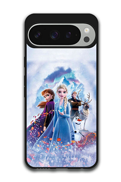 Theodor جراب واقٍ مضاد للخدش والصدمات لهاتف Google Pixel 9 Pro XL إلسا ملكة الثلج