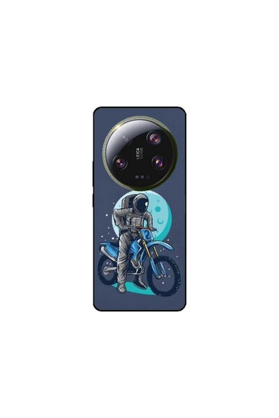 Atlas Husa personalizata pentru Xiaomi 13 Ultra, Biker Astronaout, S1D1M0375